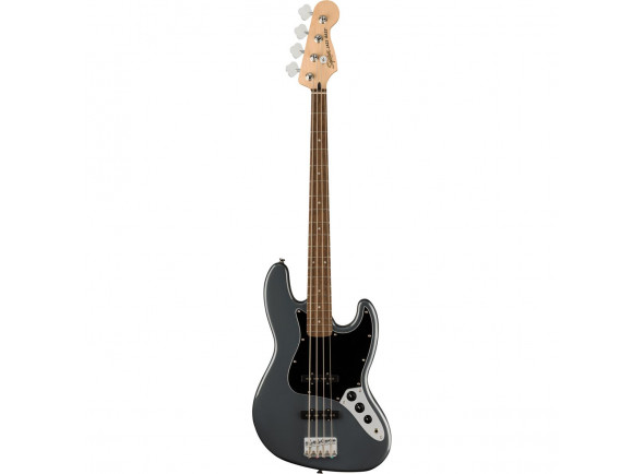 Fender Squier Affinity Series Jazz Bass Laurel Fingerboard Charcoal Frost Metallic Fender Squier Affinity Series Jazz Bass Laurel Fingerboard Charcoal Frost Metallic