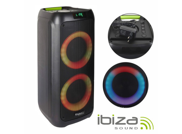 Ibiza Coluna Amplificada 2X6.5 Ibiza Coluna Amplificada 2X6.5